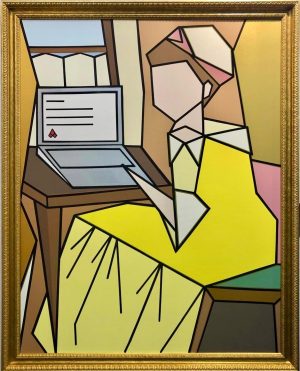 La déclaration, Aurore Michel-Grégoire - Art contemporain, peinture.