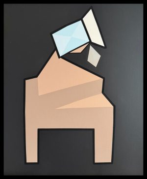 Le diamantaire, Aurore Michel-Grégoire - Art contemporain, peinture.
