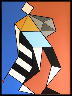 Le Pèlerin, Aurore Michel-Grégoire - Art contemporain, peinture.