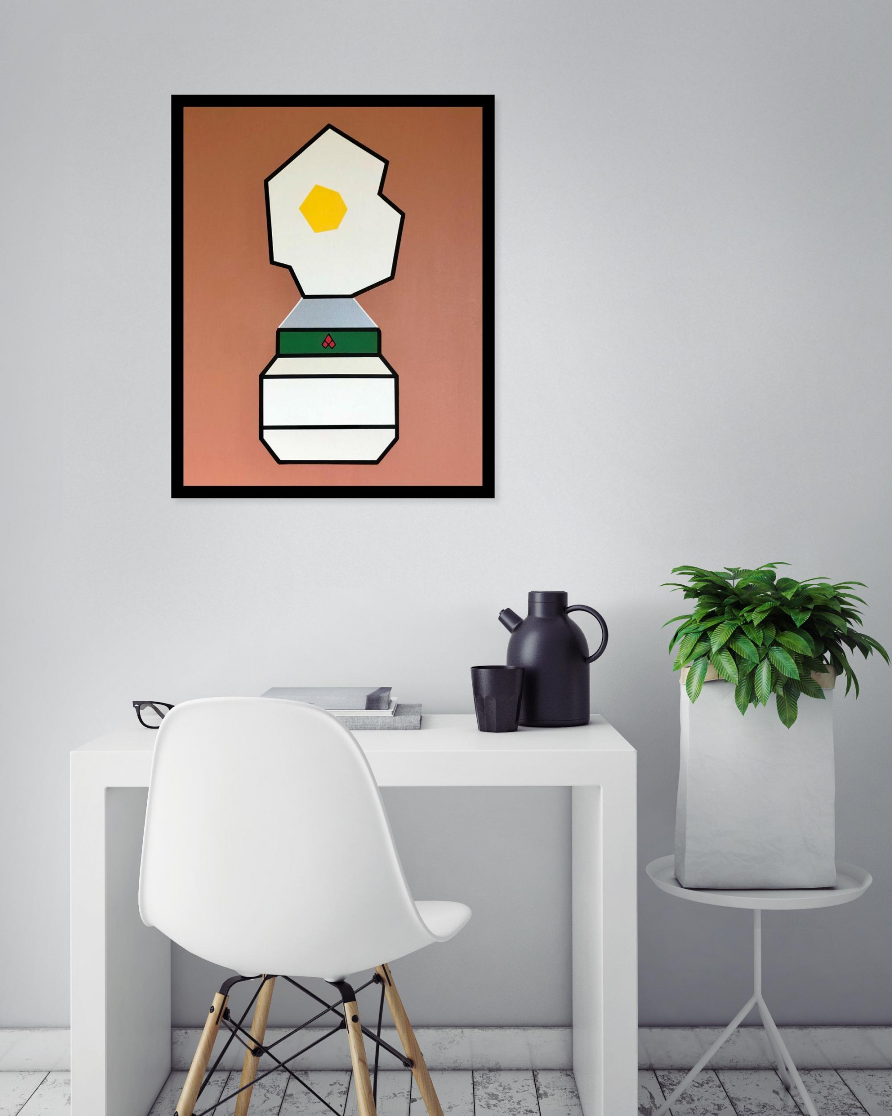 Le conditionnement, Aurore Michel-Grégoire - Art contemporain, peinture.
