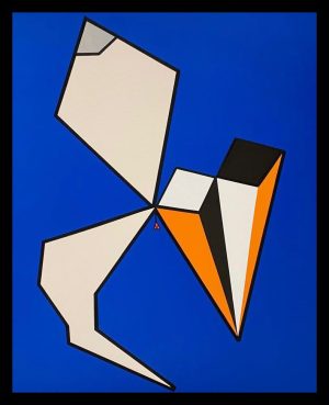 Les flammes, Aurore Michel-Grégoire - Art contemporain, peinture.