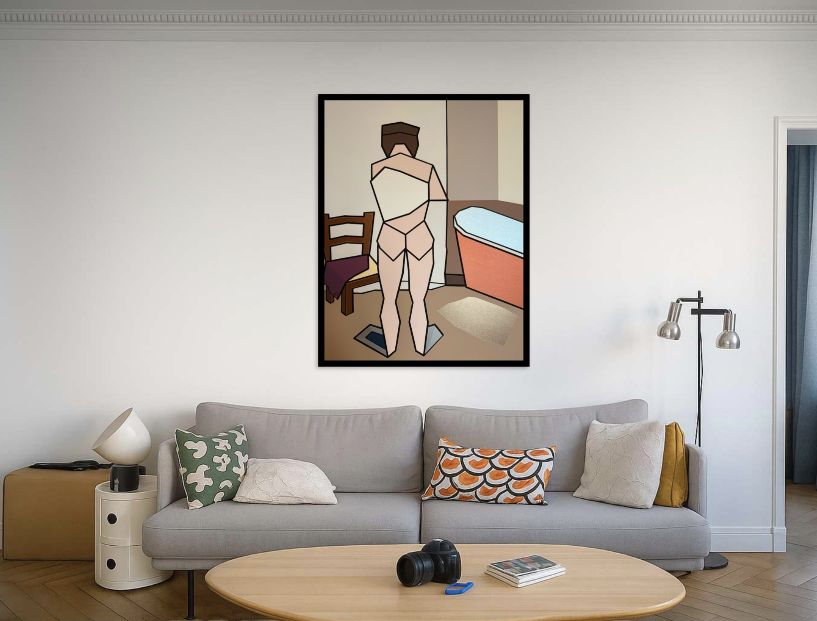 L'homme au bain cosmique – Image 2